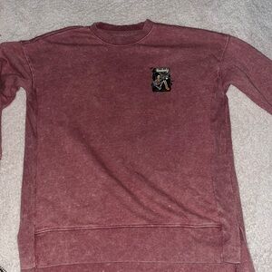 SO Women's Maroon Crewneck Sweatshirt